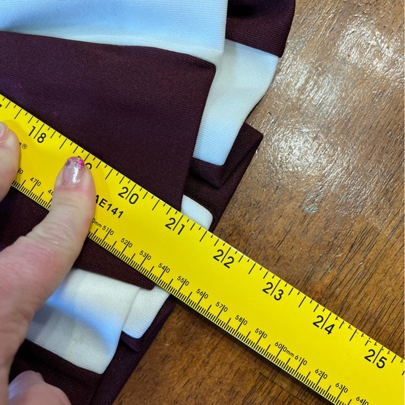 Vintage Little Kings girls MSU maroon white 2 pc cheerleader outfit dress size 7 - Picture 7 of 9